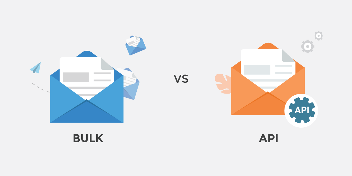 To reduce bounce: Use the bulk or the API