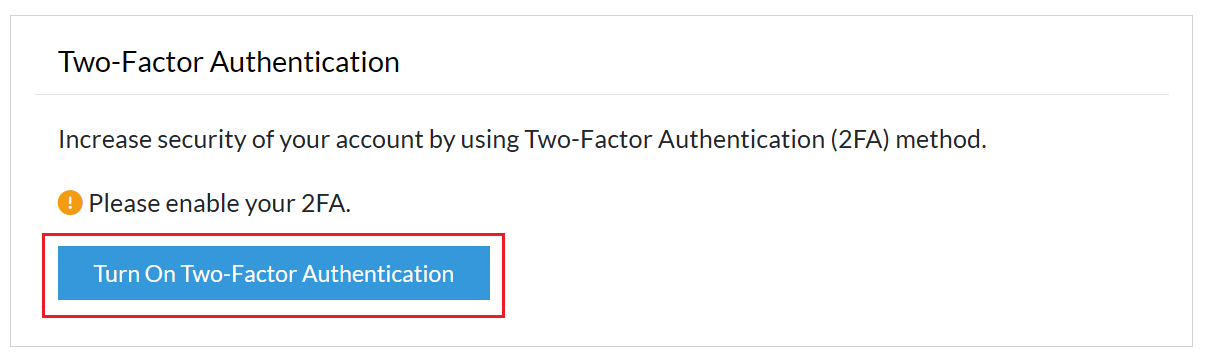Two-Factor Authentication