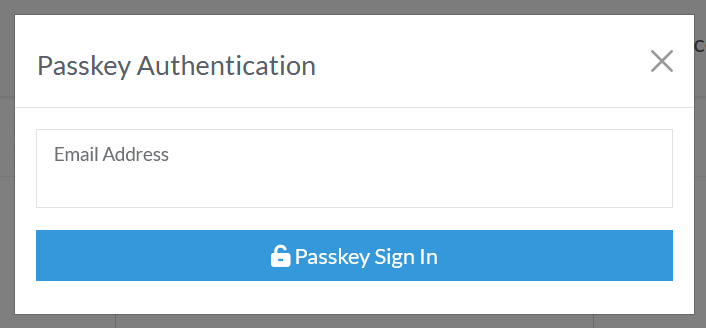 Login process